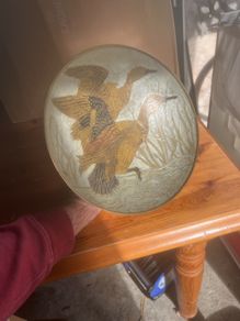 brass duck bowl