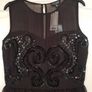 Warehouse Embellished black dress, size 8, NEW Image 10