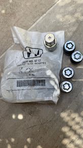 locking wheel nuts Honda
