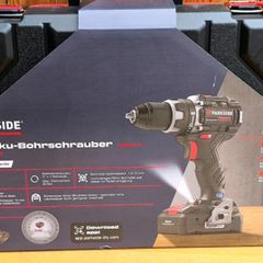 Parkside Performance 20V Cordless Brushless Drill Driver. Indoor Outdoor Maintenance DIY Projects Garage Garden Mechanic