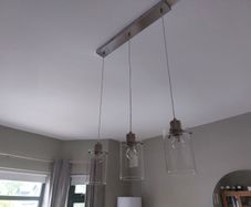3 Light Bar Pendant