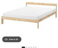 Double bed frame & Mattress