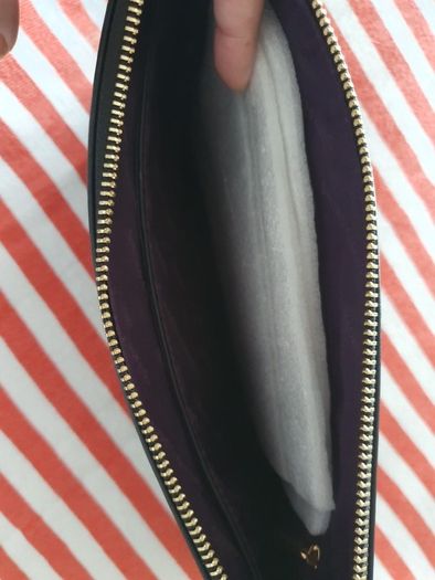 handbag black smyth & canova clutch