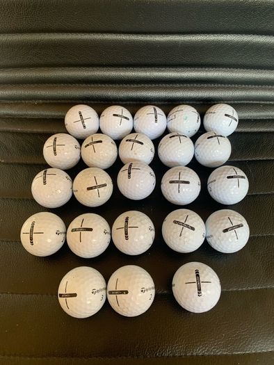 (23) TaylorMade Distance golf balls
