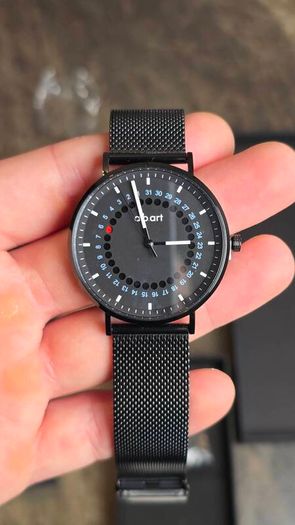 AB Art Freiburg 265, Black Jumping Date Watch