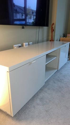 TV stand Ikea white