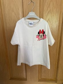 NEXT Minnie Mouse top & shorts aged 3-4 years