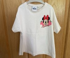 NEXT Minnie Mouse top & shorts aged 3-4 years