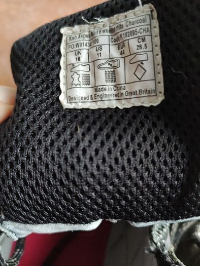 Karrimor Aspen Mid 6 Waterproof Boots Size UK 10 / EUR 44
