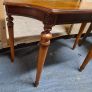 Vintage Wooden Console Table / Side Table with Carved Details Image 6