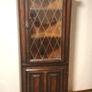 Unique Reproduction Mahogany Triangle Corner Unit Image 5