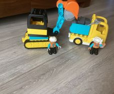 Lego Duplo Construction Truck & Tracked Excavator