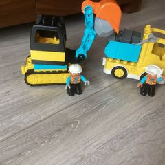 Lego Duplo Construction Truck & Tracked Excavator
