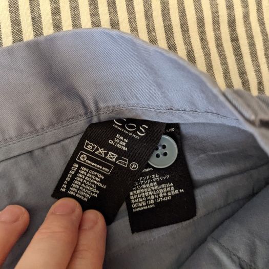 COS cotton men shorts