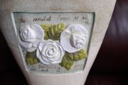 antiques Decorated flower pot