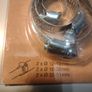 Hose Clamp Set Adjustable Large Hose Duct Pipe Clamps Steel  set of 6 - 3 different sizes Free viewing Image 2