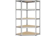 Corner shelf with a load capacity of up to 875 kg Heavy Duty
