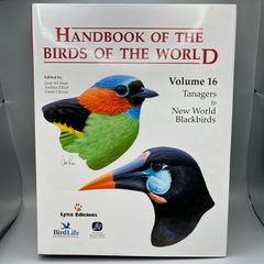 Handbook of the Birds of the World Vol 16 del Hoyo HC Lynx Edicions Ornithology