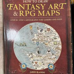 How to Draw Fantasy Art and RPG Maps Book