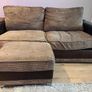 Sofa 3 seater & 2 seater with pouffe Image 2