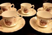 Japanese Vintage Porcelain Expresso Set of Five