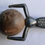 Antique 1918 WW1 Sterling Silver Fumsup Fums Up Touch Wood Wud Good Luck Lucky Charm Fob Image 4