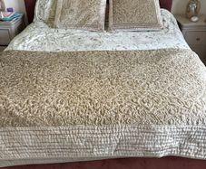 throw and pillows
