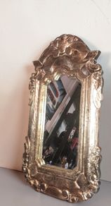 Wooden mirror