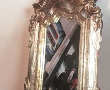 Wooden mirror