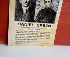 Dan Breen 1920s Public Reward Notice Poster Ireland