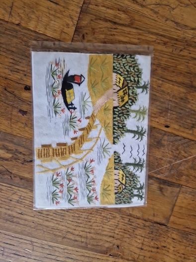 oriental long stitch