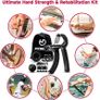 Grip Strengthener Forearm Strengthener Hand Grips Strengthener Kit - 5 Pack Adjustable Resistance Image 5