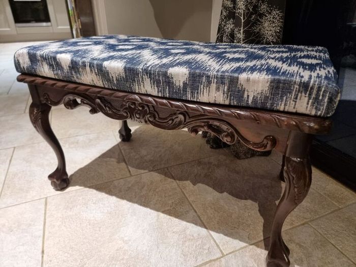 Stunning Carved Bench