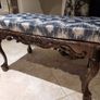 Stunning Carved Bench Image 3