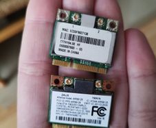 Atheros AR5B125 Wireless WiFi Card | Half Mini PCI-E | 150Mbps 802.11b/g/n