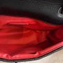 Rare all black C single flap bag. Image 8