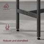 Industrial Design Rectangular Bar Table Vintage Brown Image 2