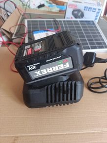 ferrex 20v 4ah battery and charger