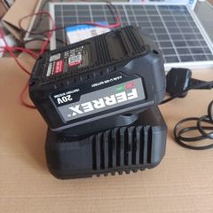 ferrex 20v 4ah battery and charger