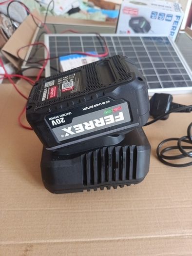 ferrex 20v 4ah battery and charger