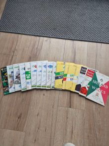 Old Rugby Programnes