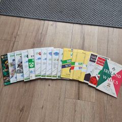 Old Rugby Programnes