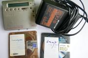 Sony MZ-R900 Silver Portable MiniDisc Player Recorder MD Walkman Tested