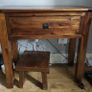 Wooden furniture. 3 pieces Image 3