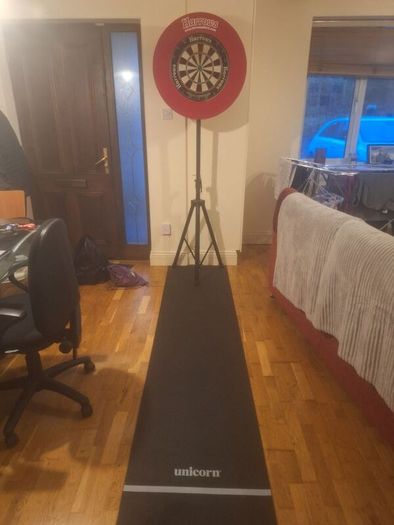 darts set up