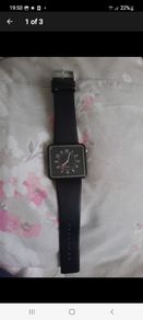 unisex square face watch