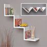 Zig zag book shelf Image 3