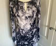 Ghost viscose dress size 12 - shades of grey
