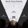 For iPhone 14 Privacy Tempered Glass Anti Spy Screen Protector 9D Full Coverage New - FHT15IPTG Image 5