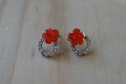Beautiful flower studs